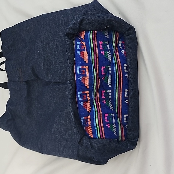 Handmade Hand Crafted Fabric Large Disney Goofy Drawstring  Backpack - Picture 14 of 16